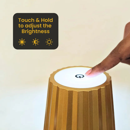Pleat Portable Cordless LED Table Lamp