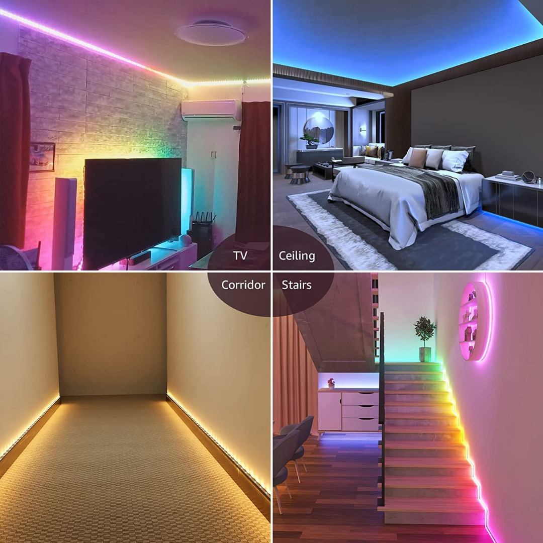 Smart Pixel RGBIC Strip Lights | Programmable RGB 5050 SMD LED