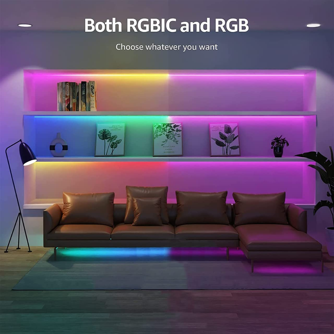 Smart Pixel RGBIC Strip Lights | Programmable RGB 5050 SMD LED