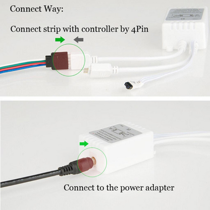 RGB Controller with 24 Key Remote Control