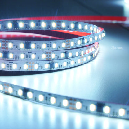 3 in 1 CCT Tunable + Running LED Strip Lights 10m Kit with Controller and SMPS Driver