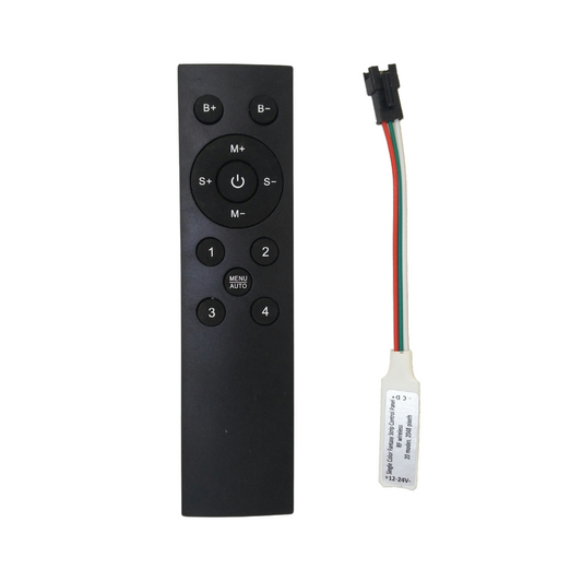 Running Strip Light Controller 12 Key Wireless RF Remote For 24V WS2811 LED Running Strip