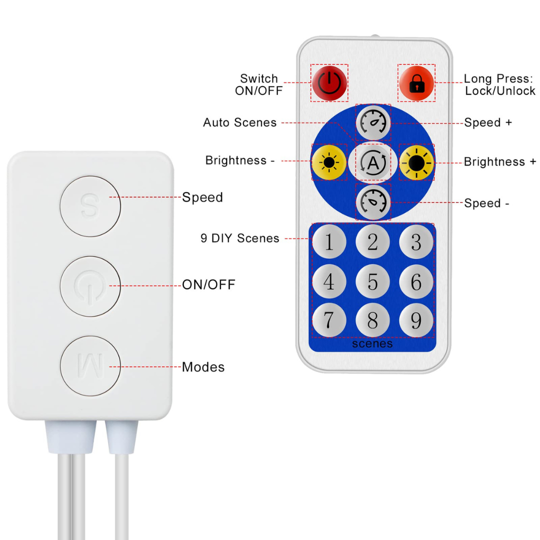 SP601E Bluetooth Pixel Controller for LED Pixel Strip Light