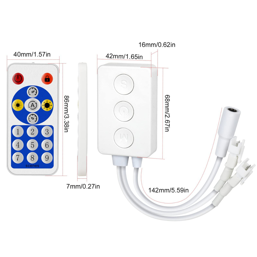 SP601E Bluetooth Pixel Controller for LED Pixel Strip Light
