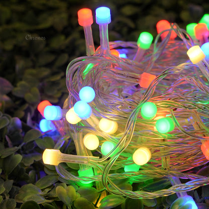 Gel Wire LED Series String Lights | 8mm Multi LED