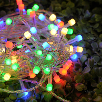 Gel Wire LED Series String Lights | 8mm Multi LED