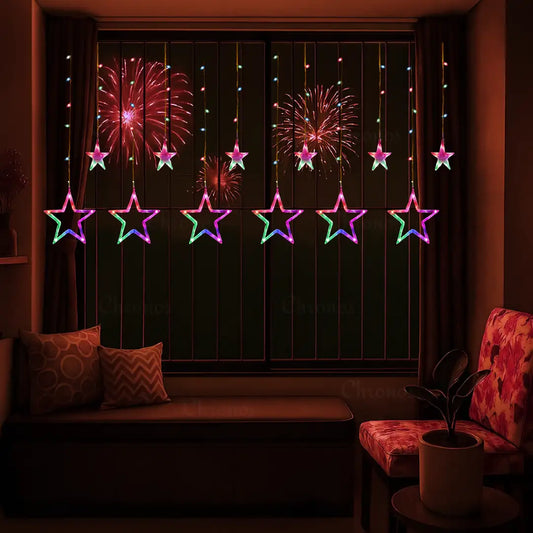 Star Curtain Lights | Multi LED