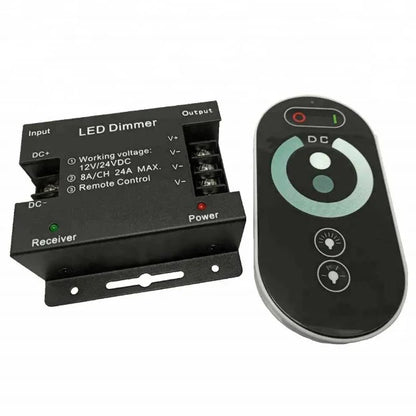 DC12-24V 24A LED Strip Light RF Touch Remote Controller Dimmer