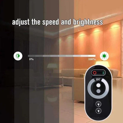 DC12-24V 24A LED Strip Light RF Touch Remote Controller Dimmer