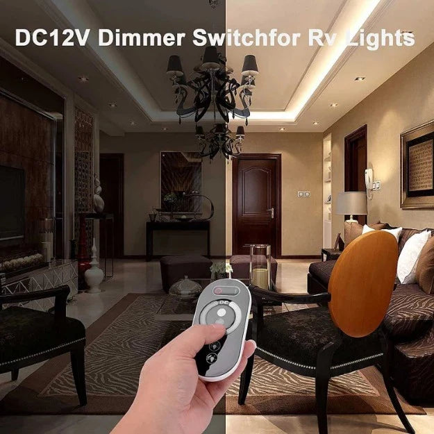 DC12-24V 24A LED Strip Light RF Touch Remote Controller Dimmer