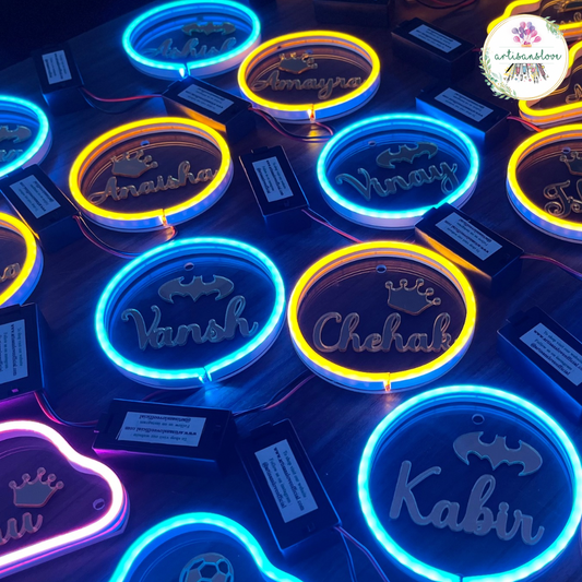 Mini Round Neon Lamps