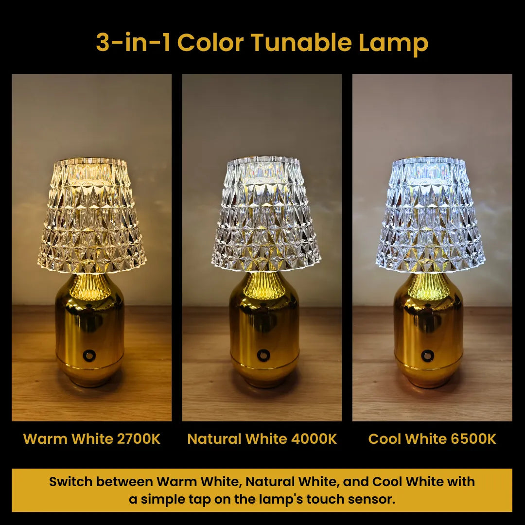 Valentina Portable Rechargeable LED Table Lamp
