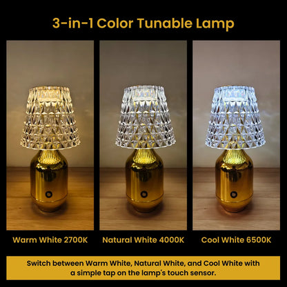 Valentina Portable Rechargeable LED Table Lamp
