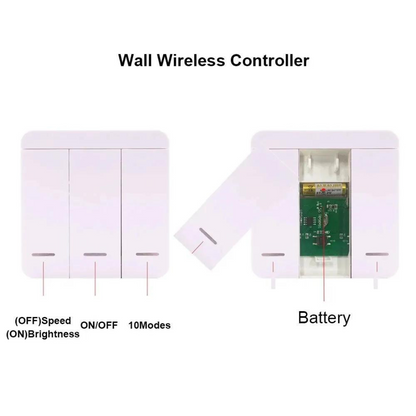 Running Flowing Water Wireless Controller for LED Running Strip Lights WS2811
