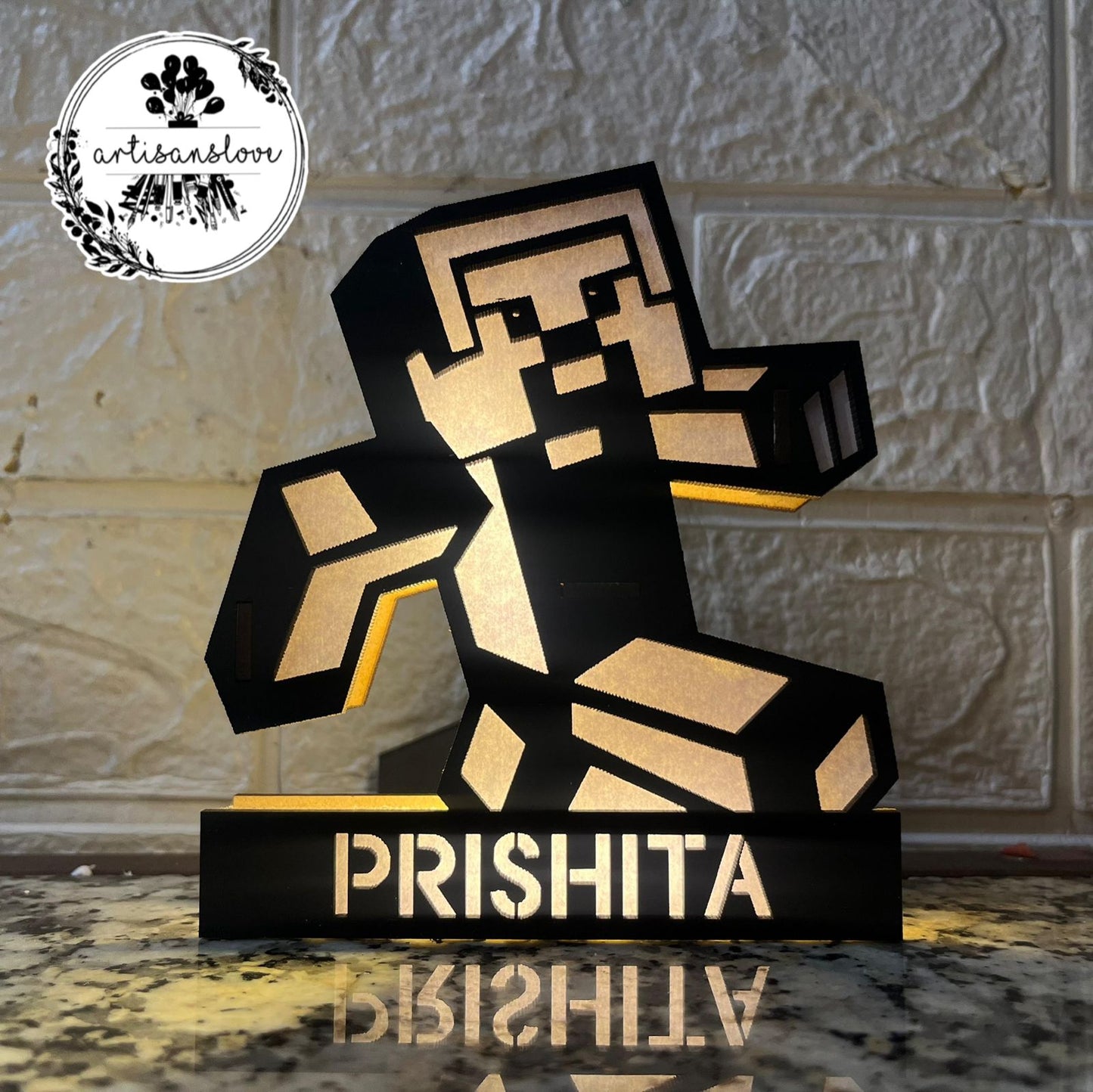 Minecraft Night Lamp