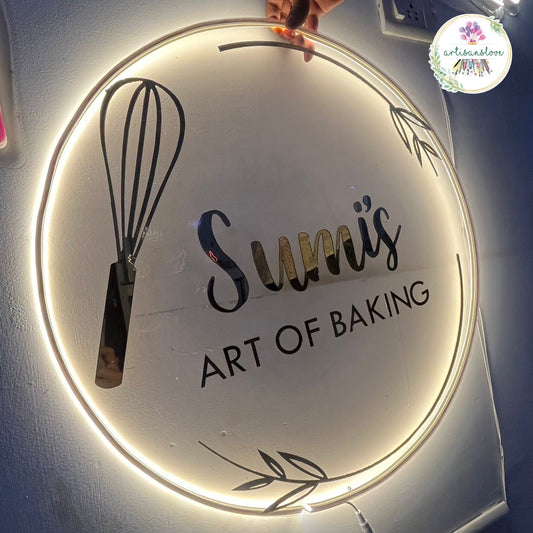 Bakery LED Name Plate