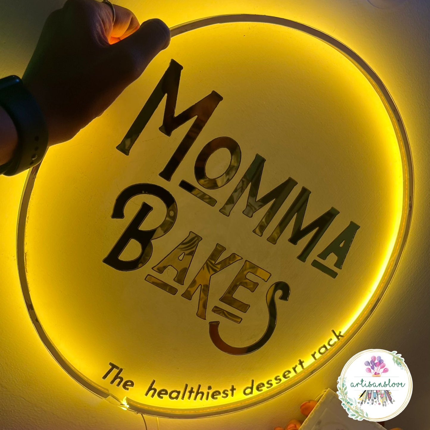 Bakery LED Name Plate