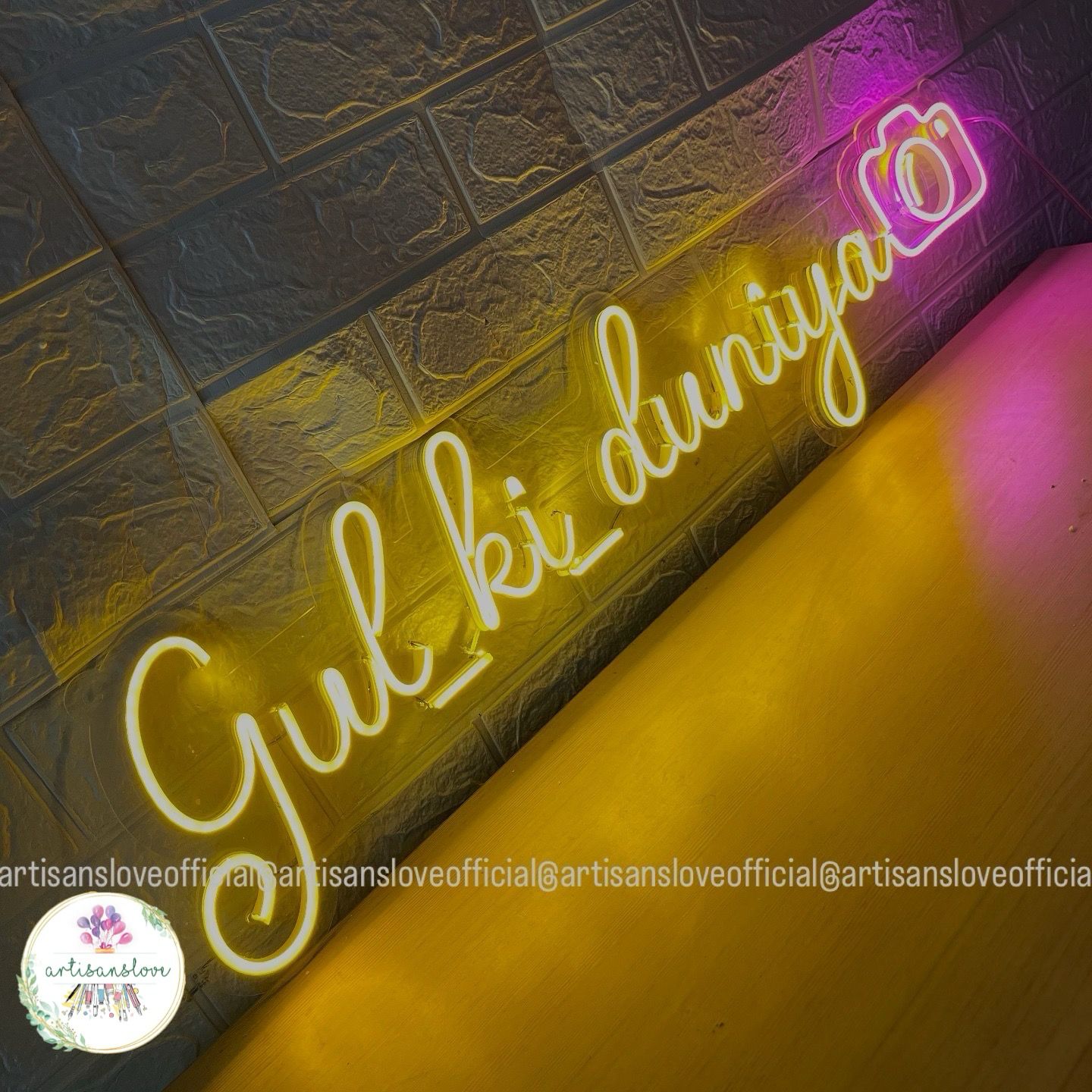 Custom Neon Light Board