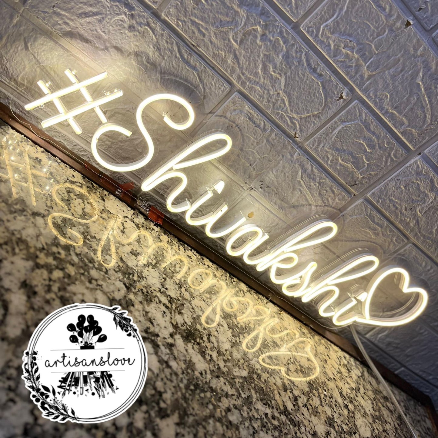 Custom Wedding Neon Light