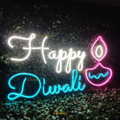 Happy Diwali Neon Sign Light