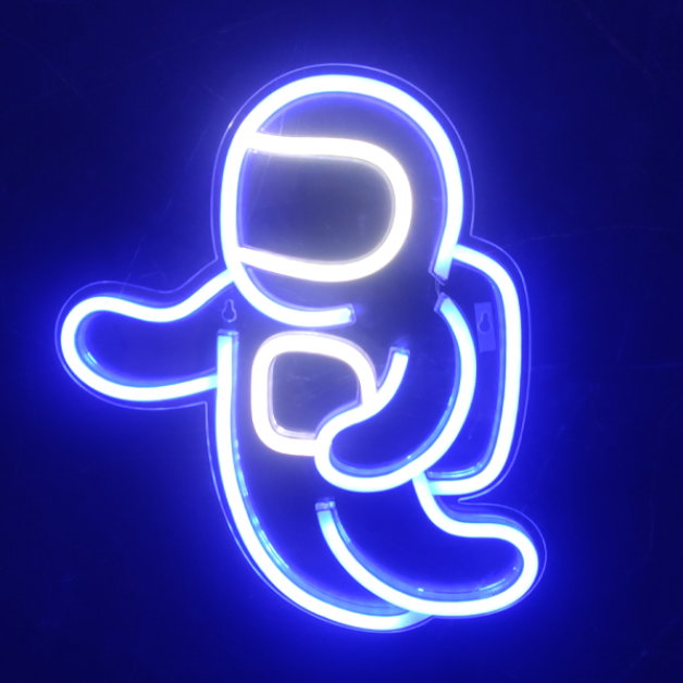 Astronaut Neon Sign Light Wall Hanging | USB Operated