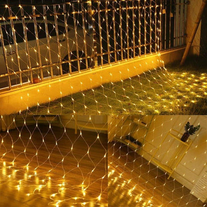 LED String Mesh Net Lights | Warm White | Diwali Decoration