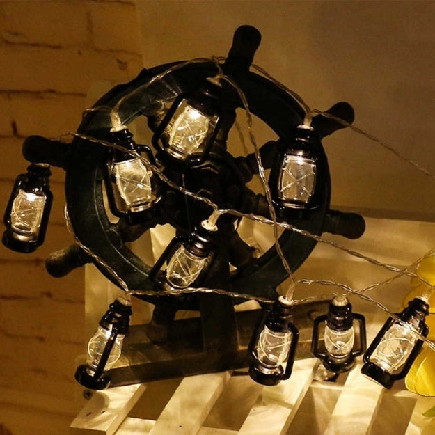 Mini Lantern String Lights - Warm White