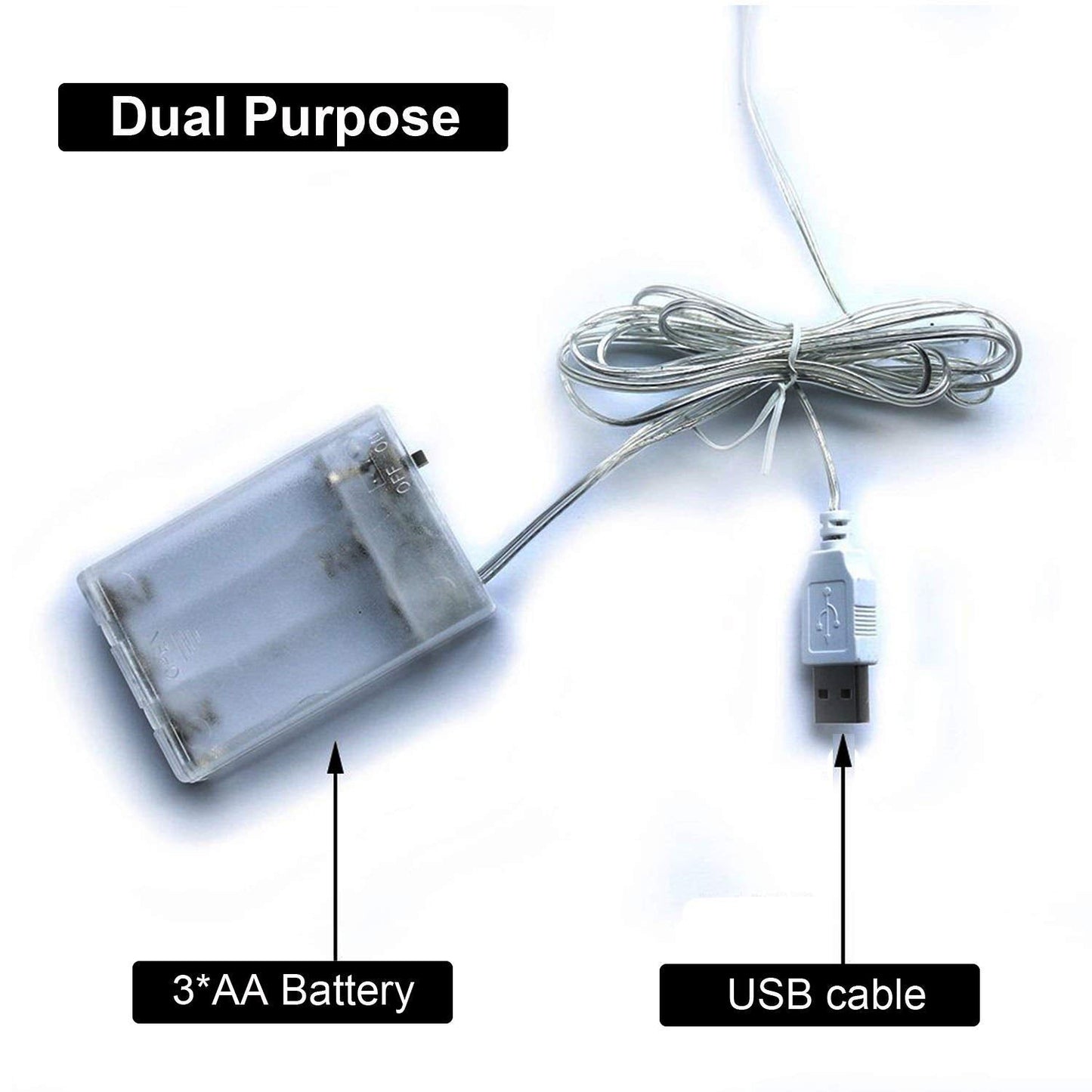 Moon (Warm White) Neon Sign Light | Battery & USB Operated