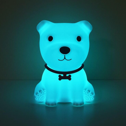 Puppy Dog Silicone Night Lamp