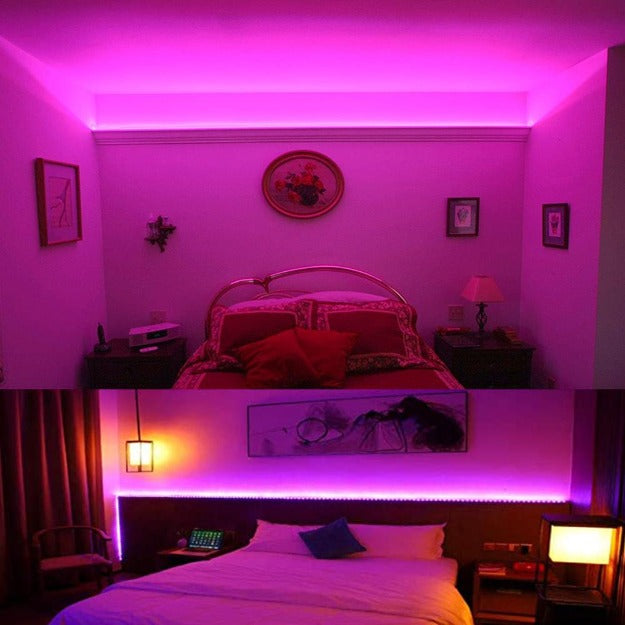 120 LED Strip Lights - Pink - 5m - 12V - 2835 SMD LED