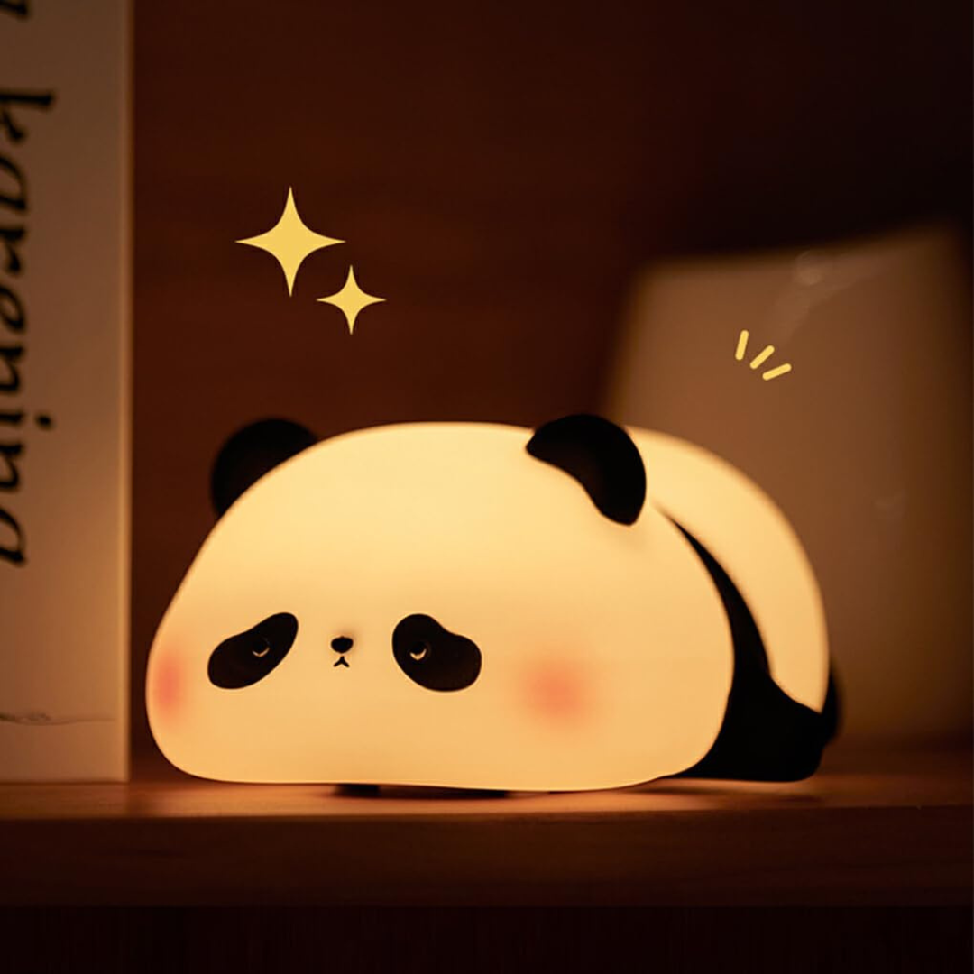 Sleeping Panda Silicone Night Lamp