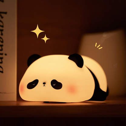 Sleeping Panda Silicone Night Lamp
