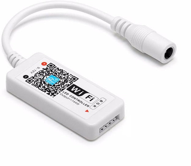 Smart WiFi RGB Strip Controller Compatible with Alexa / Google Home Voice Control