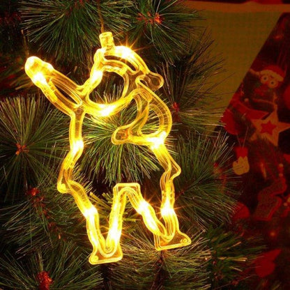 Hanging Christmas Ornament Decorative Lights | Warm White