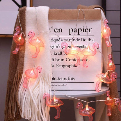Flamingo String Lights - Warm White LED