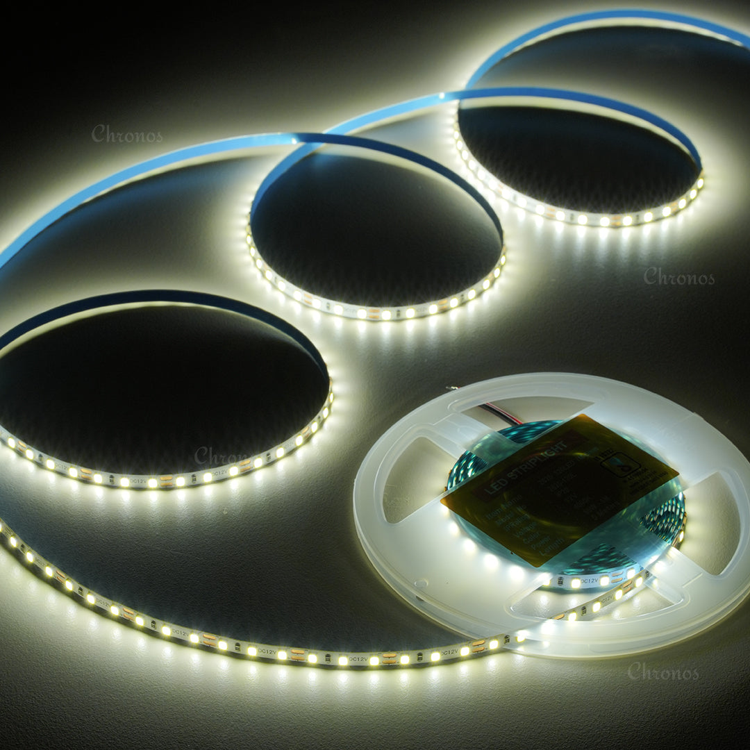 5mm 180 LED Strip Lights - Natural White - 5m - 12V - 2835 SMD LED