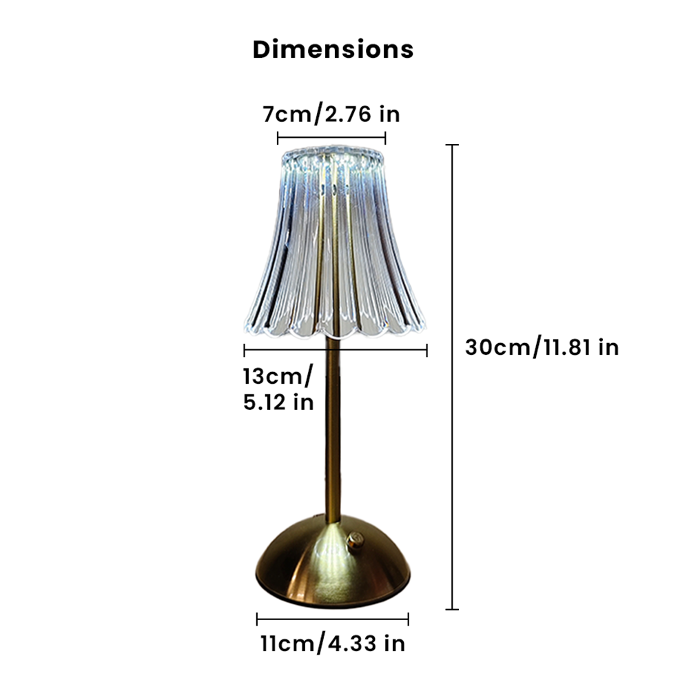 Flora Portable Rechargeable LED Table Lamp