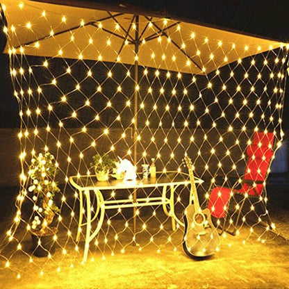 LED String Mesh Net Lights | Warm White | Diwali Decoration