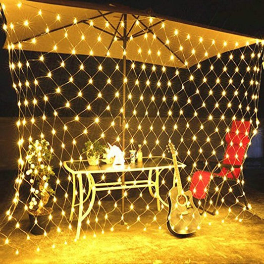 LED String Mesh Net Lights | Warm White | Diwali Decoration