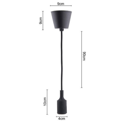 Ceiling Hanging Pendant Light with E27 Bulb Holder | Bulb not included