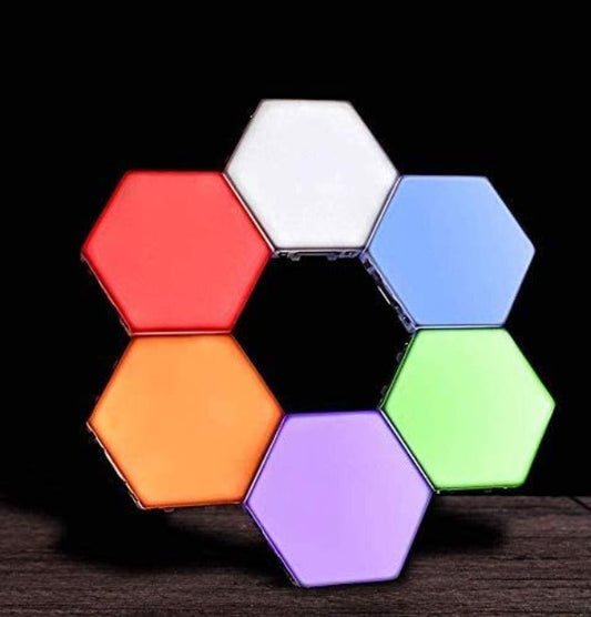Honeycomb Tile Lights | Touch Sensitive | Multicolor Hexagon