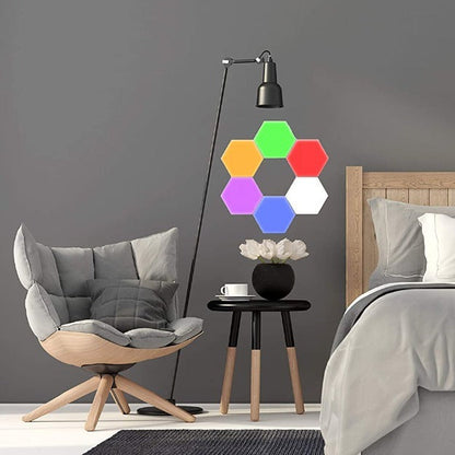 Honeycomb Tile Lights | Touch Sensitive | Multicolor Hexagon