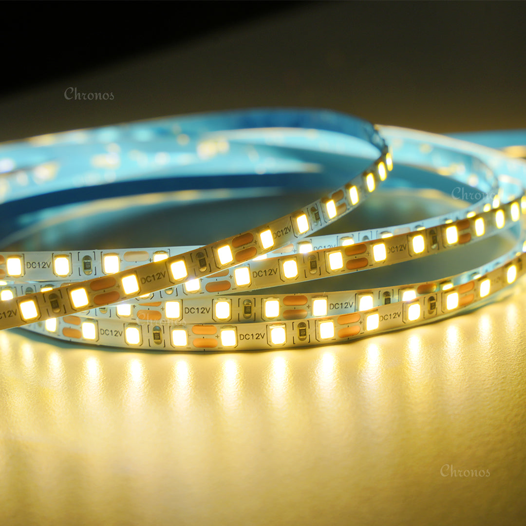 5mm 180 LED Strip Lights - Warm White - 5m - 12V - 2835 SMD LED