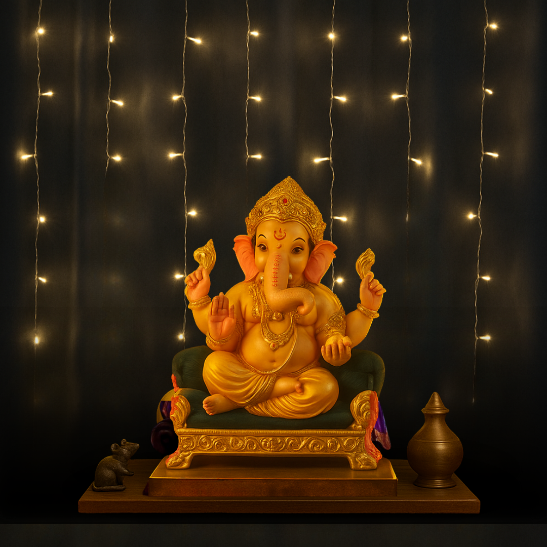 Icicle Curtain Lights | Warm White | Diwali Decoration