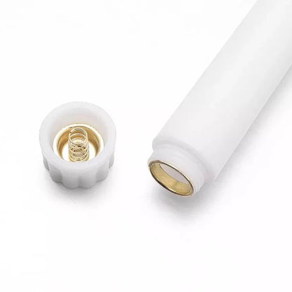 LED Long Pole Flameless Flickering Taper Candles - Battery Operated | Warm White