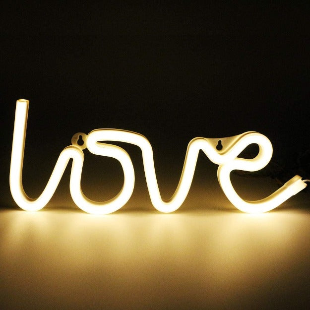 Love Neon Sign Light | Battery & USB Operated