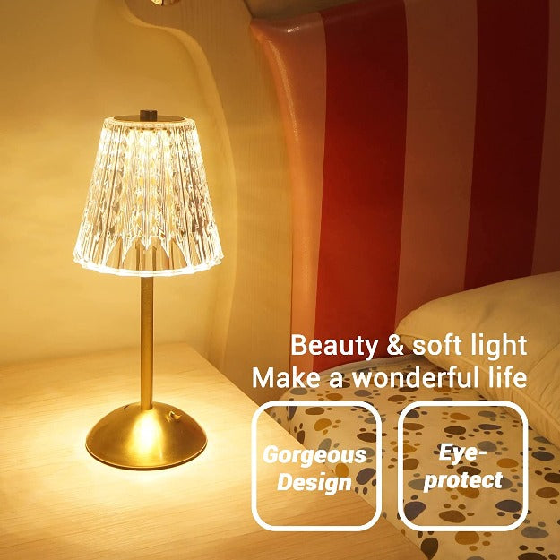 Majestic Portable Rechargeable LED Table Lamp