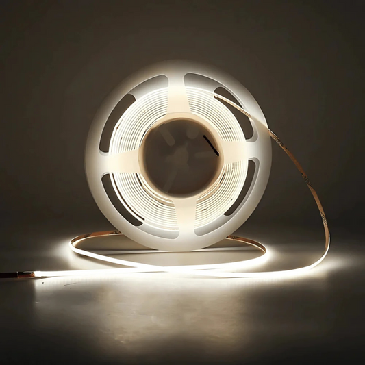 3mm COB Dotless LED Strip Lights - Natural White - 5m - 384 LEDs per meter 24v