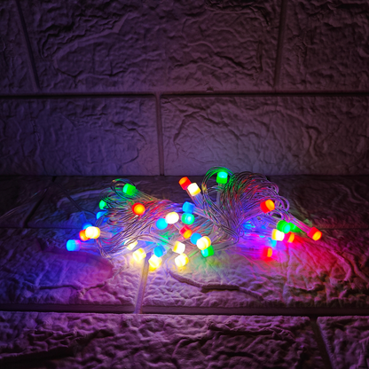 Gel Wire LED Series String Lights | 8mm Multi LED