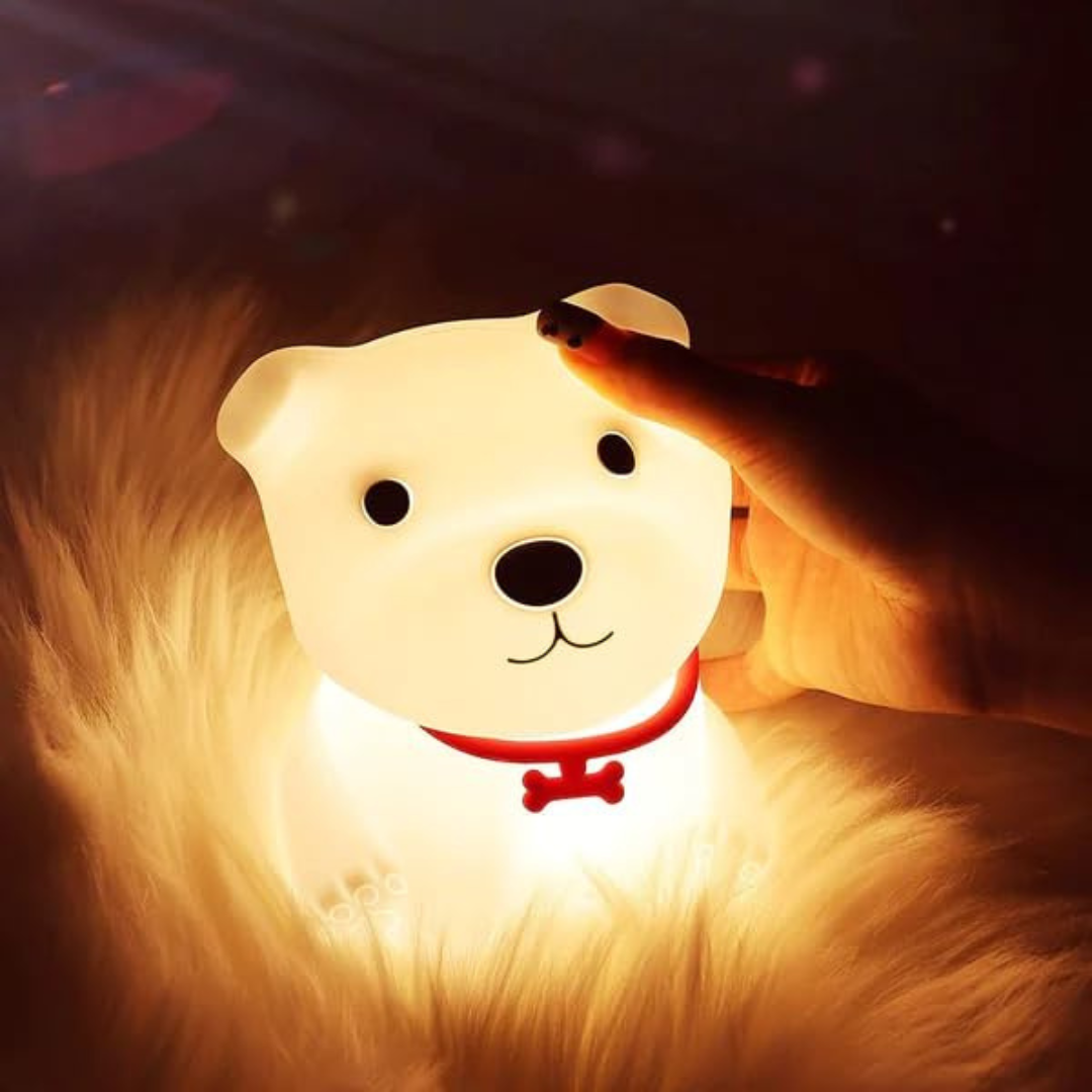 Puppy Dog Silicone Night Lamp